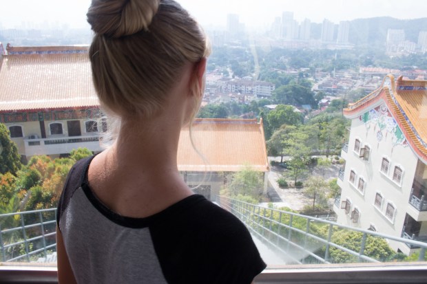 Arwen looking out over the city