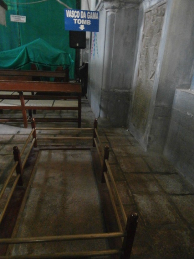 Vasco da Gama's tomb FortbKochi