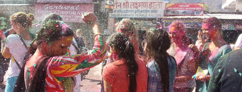 Holi in Rishikesh