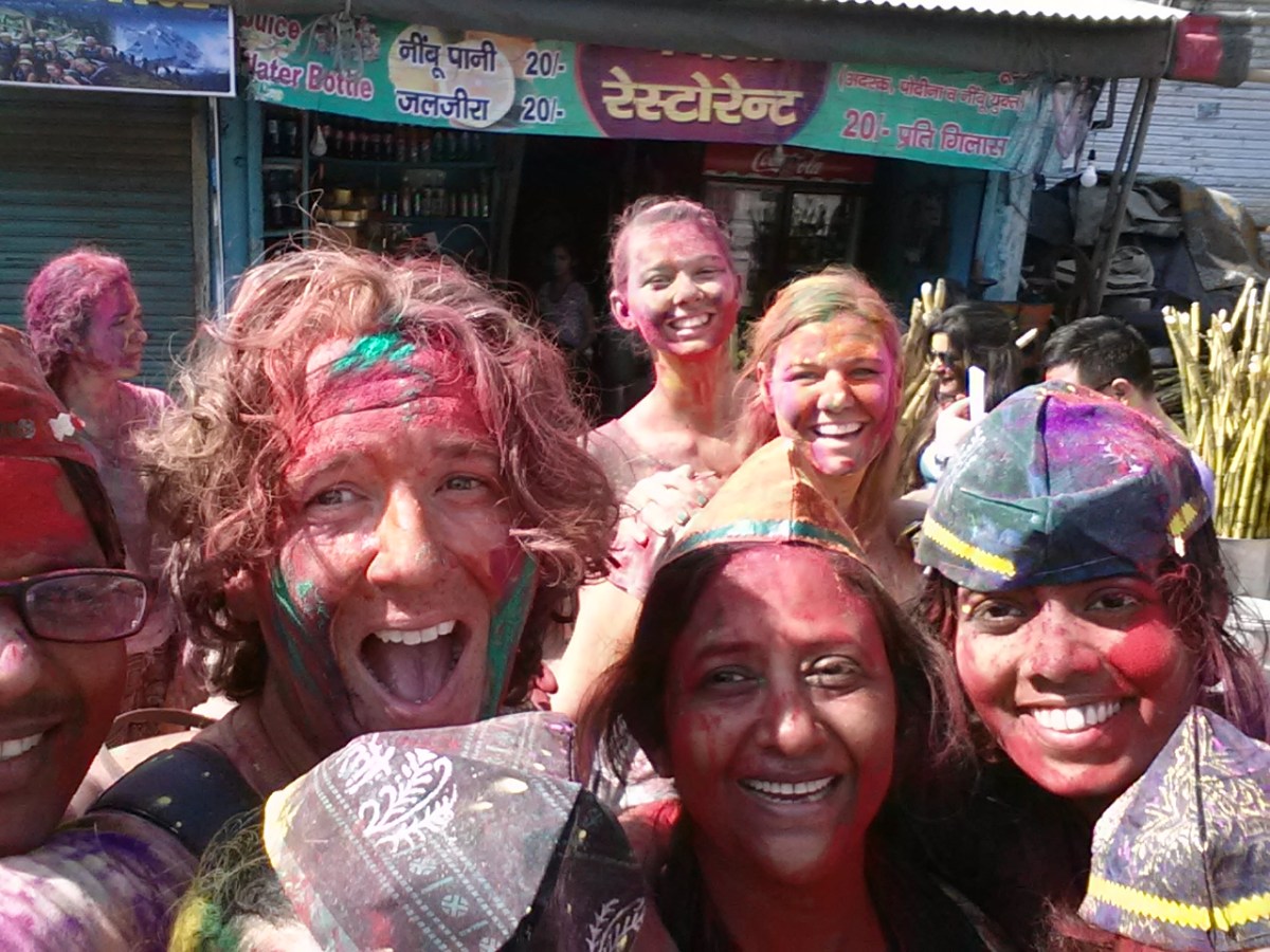 Holi in Rishikesh