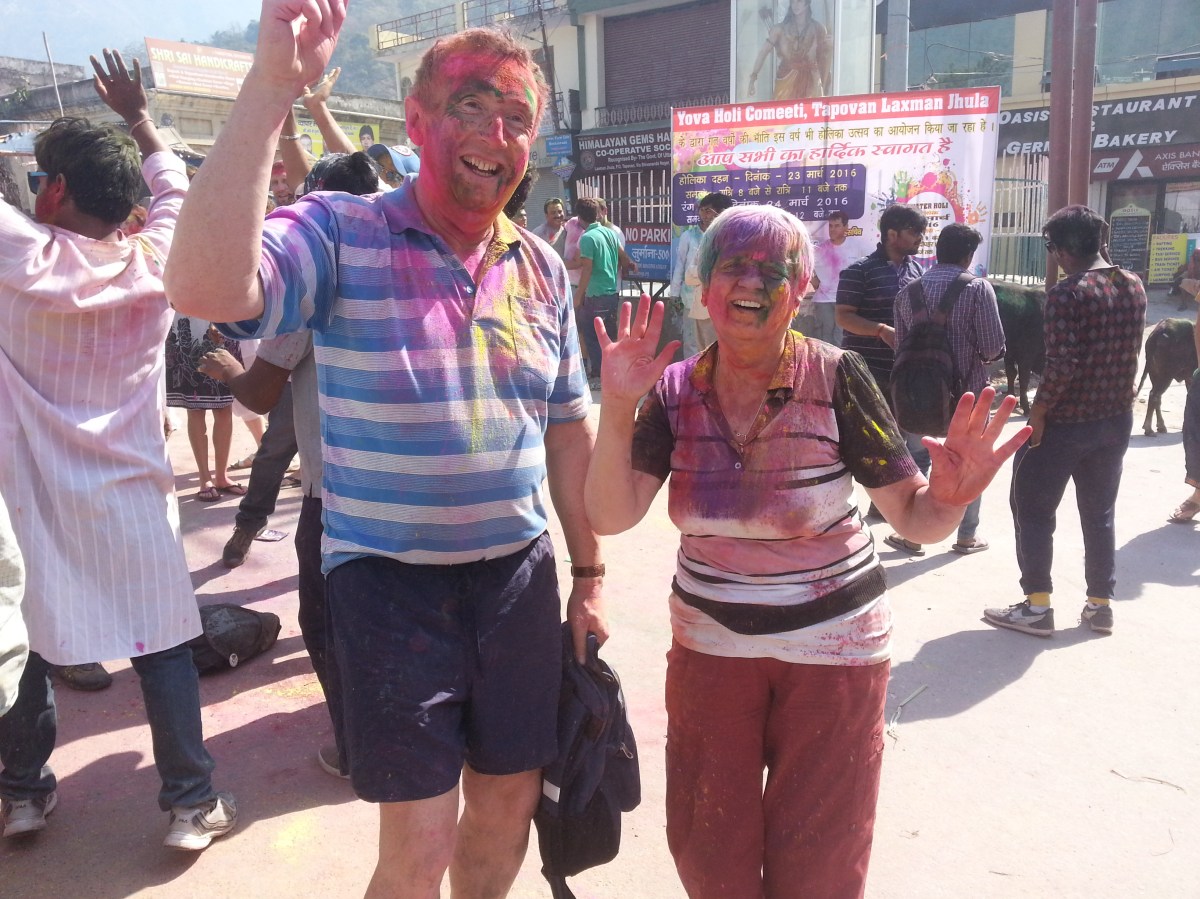 Holi in Rishikesh