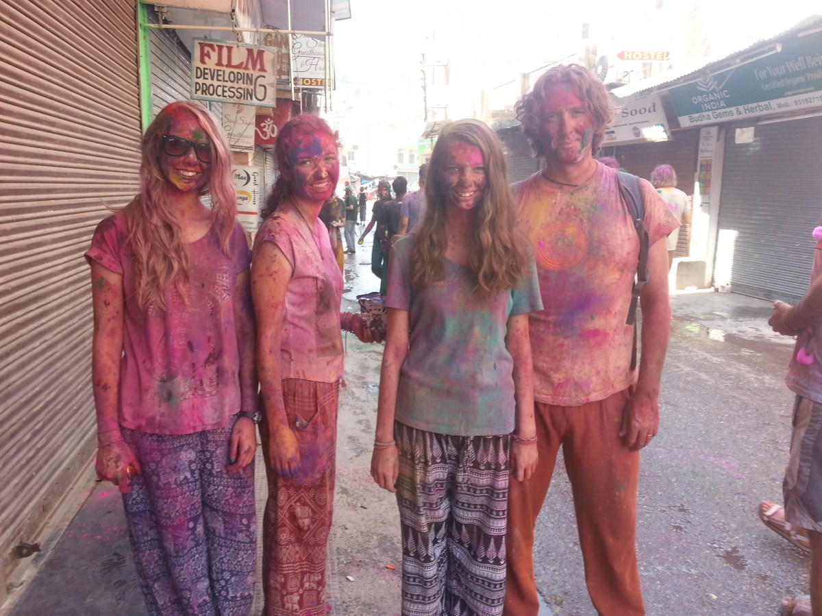 Holi in Rishikesh