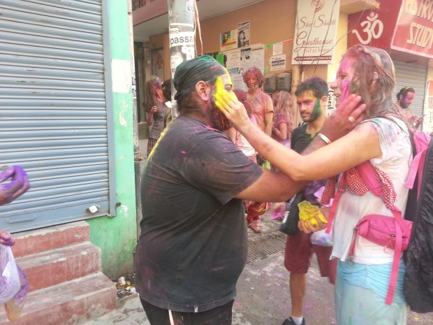 Holi in Rishikesh