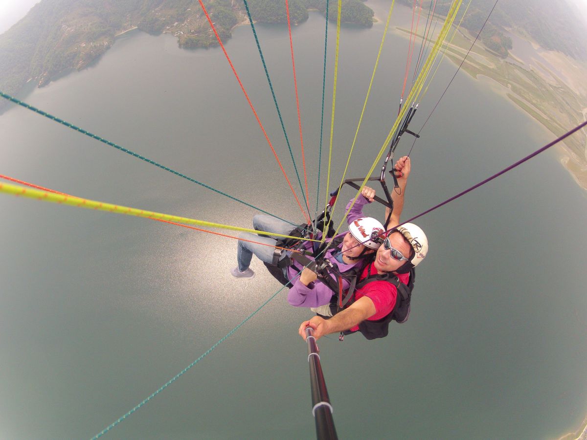 Paragliding in Nepal