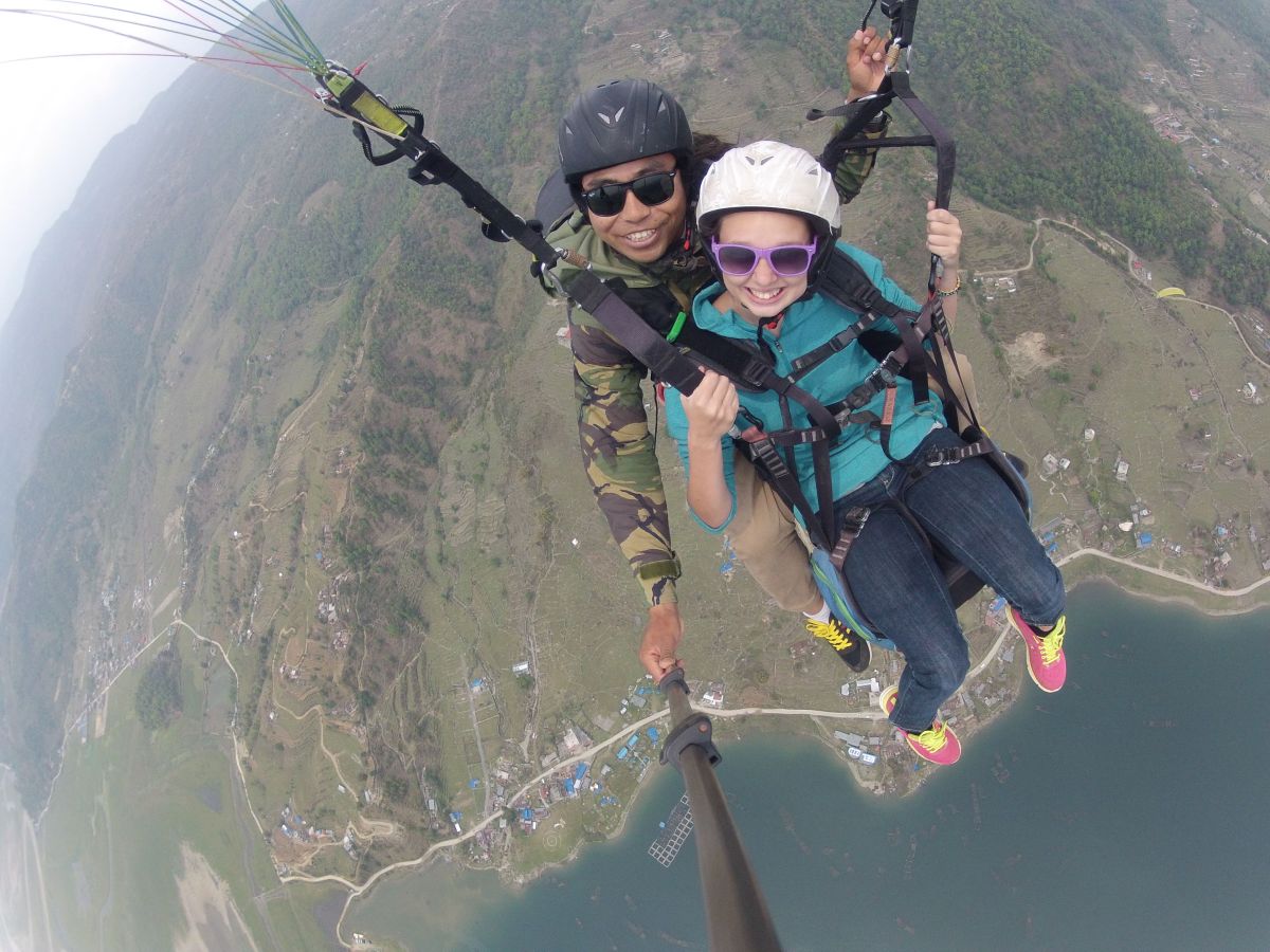Paragliding in Nepal